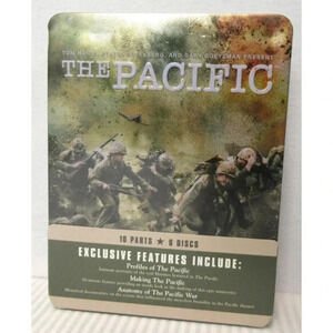 The Pacific HBO Complete Series (DVD, 2010) Tin Boxed Set New & Sealed